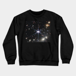 James Webb Space Telescope Star & Galaxy Cluster Crewneck Sweatshirt